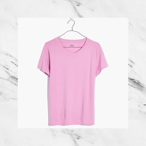 Madewell Pink XS Northside Vintage Tee